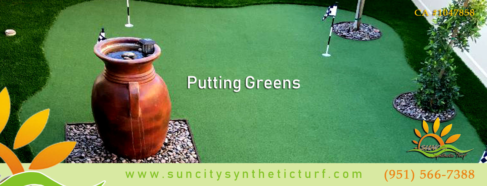 Sun City Artificial Turf Temecula Grass Putting Green Temecula Ca